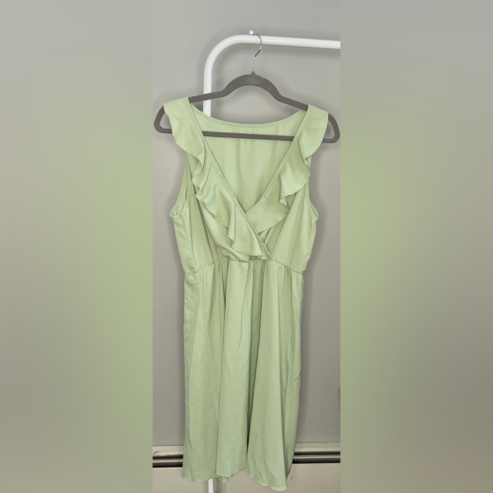 Green dress
